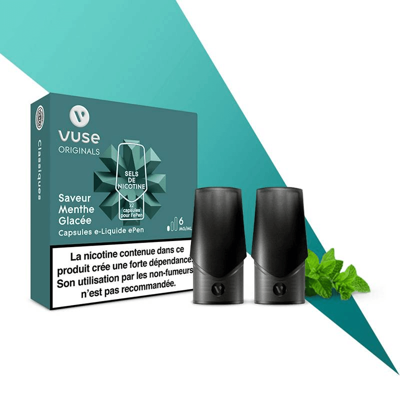 Recharge Vype / Vuse Menthe Glacée - Epen (...