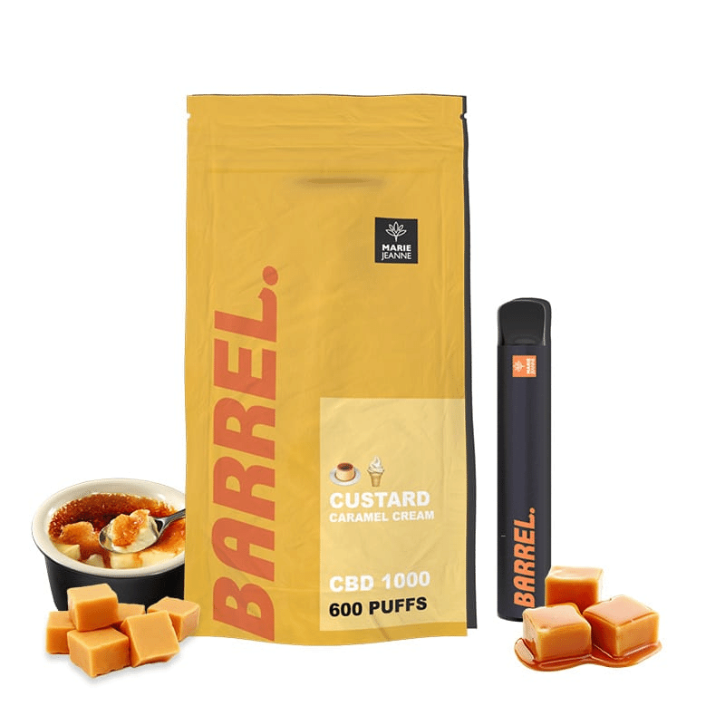 Barrel Custard Puff CBD - Marie Jeanne