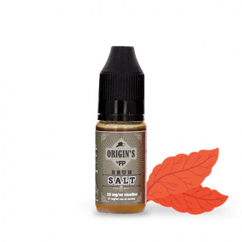 E-liquide Brun Salt Origin's