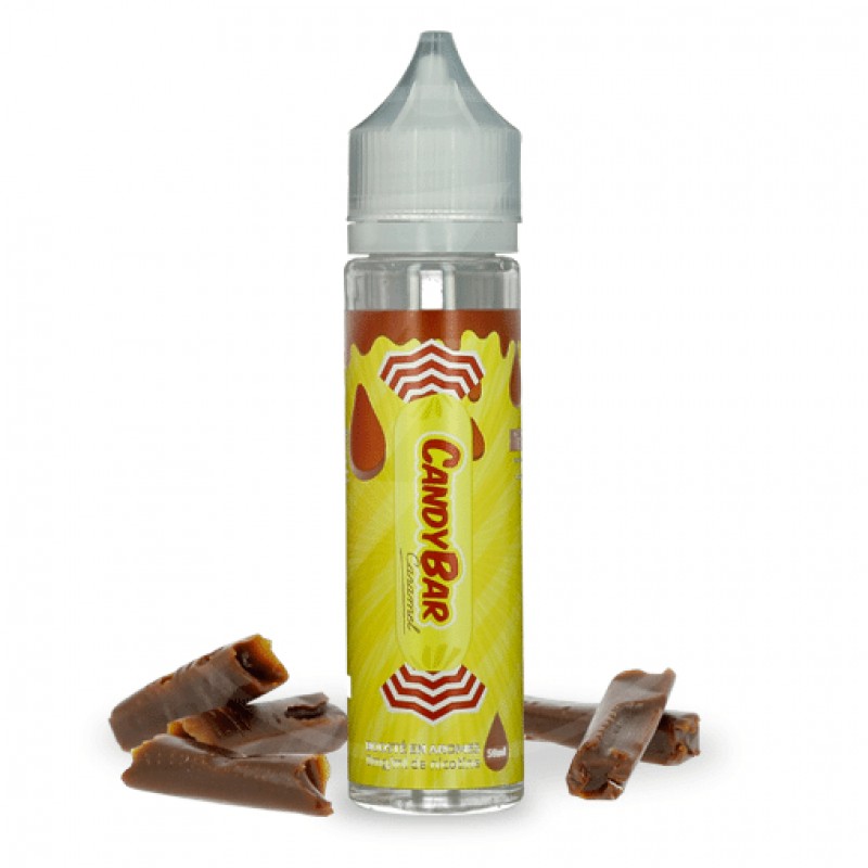 E-liquide Candy Bar Caramel 50ml - Aromazon