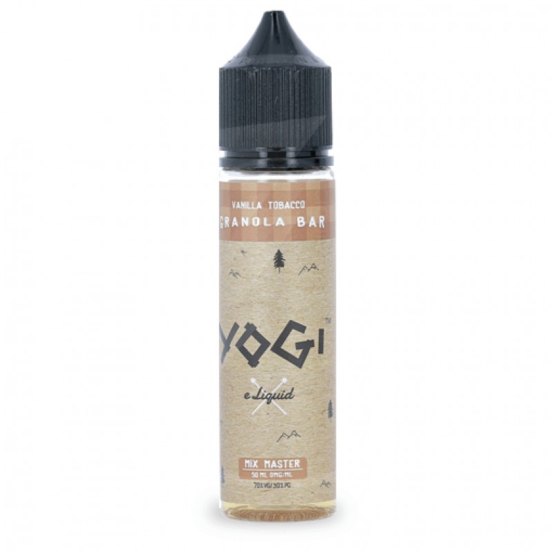 E-liquide 50 ml Vanilla Tobacco Granola Bar - Yogi eLiquid