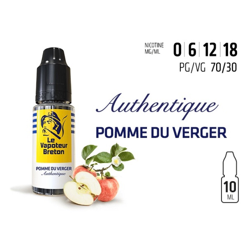 E-liquide Pomme du Verger Le Vapoteur Breton