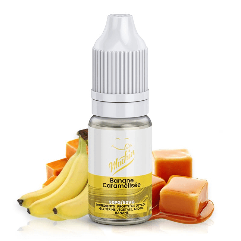 E-liquide Banane Caramélisée - Machin