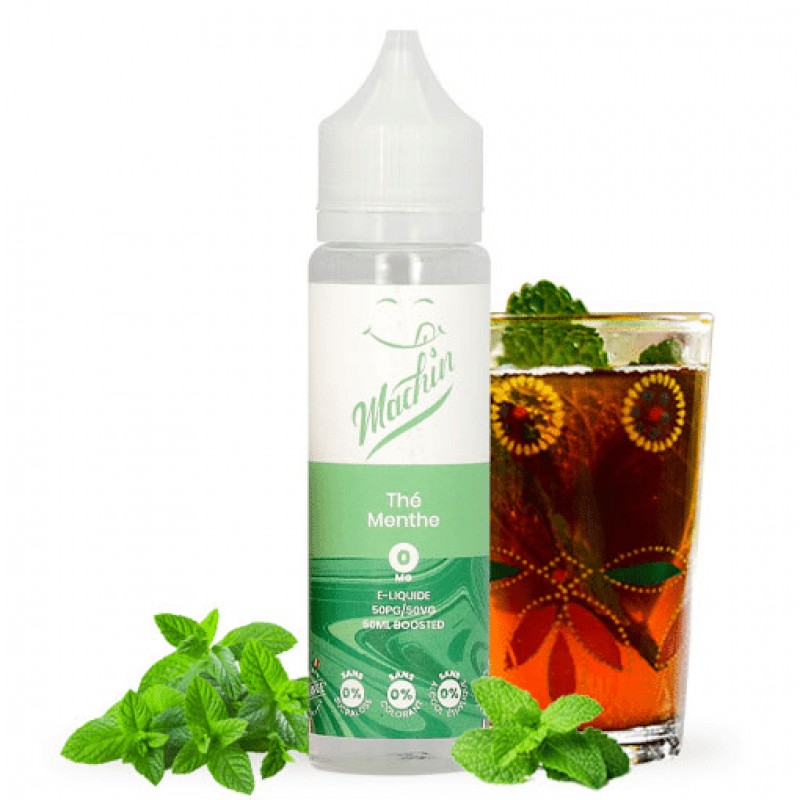 E-liquide Thé Menthe 50ml Machin