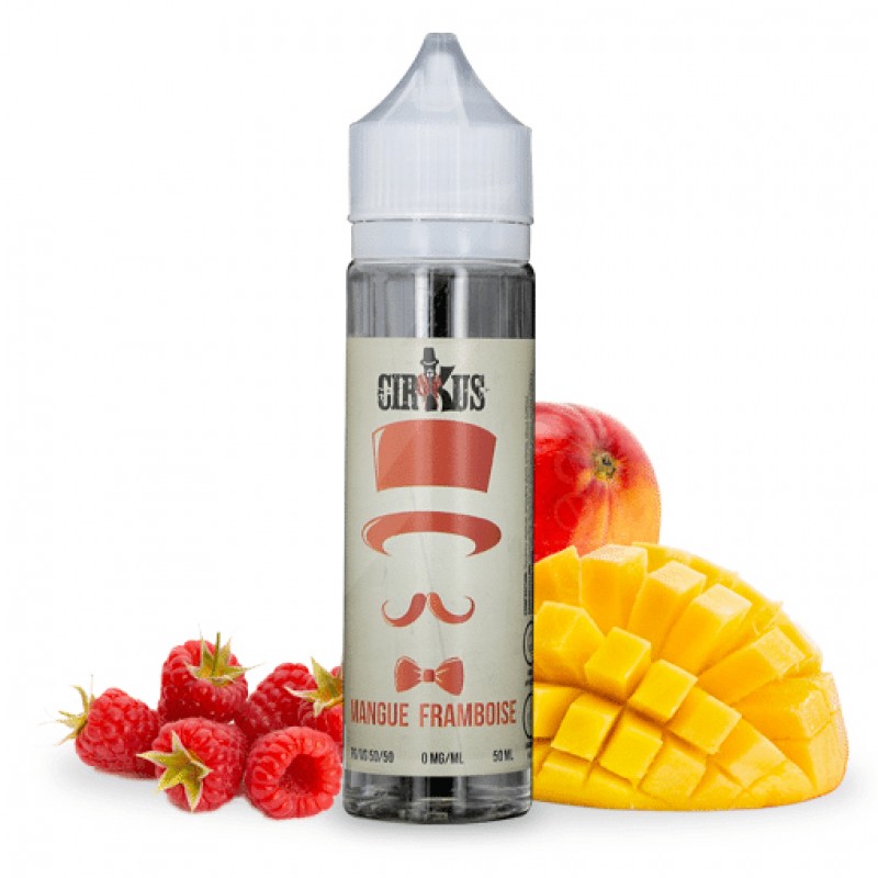 E-liquide Mangue Framboise 50ml - Authentic - Cirk...