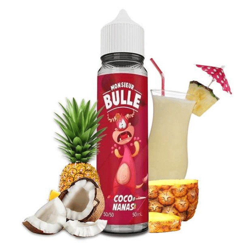 E-liquide Coconanas Monsieur Bulle (Liquideo)