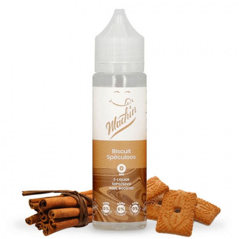 E-liquide Biscuit Spéculos 50ml Machin