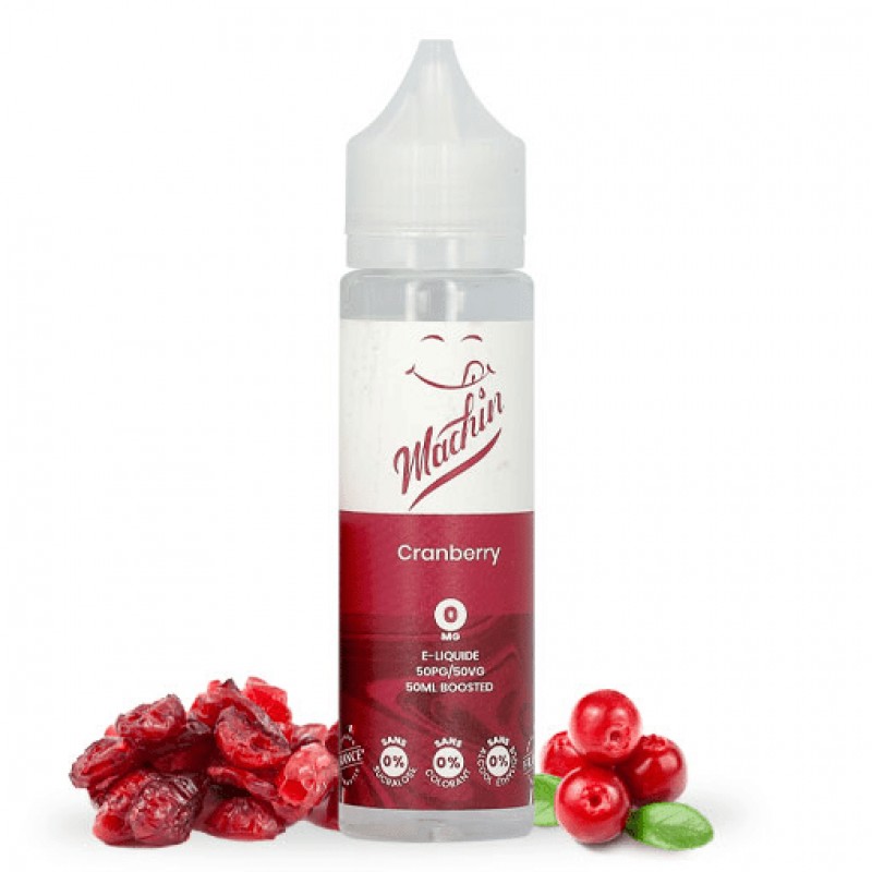 E-liquide Cranberry 50ml Machin