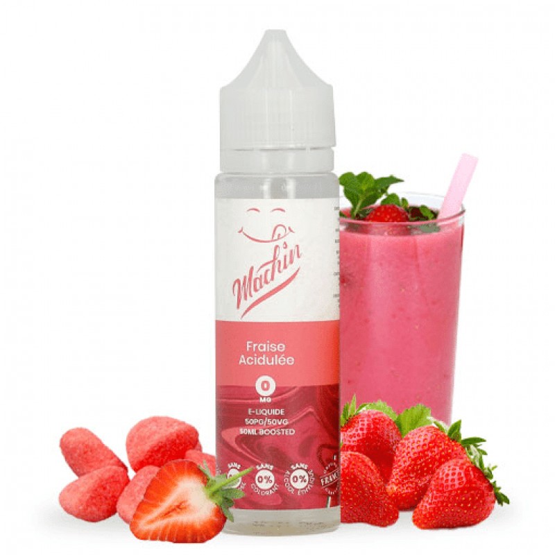 E-liquide Fraise Acidulée 50ml Machin