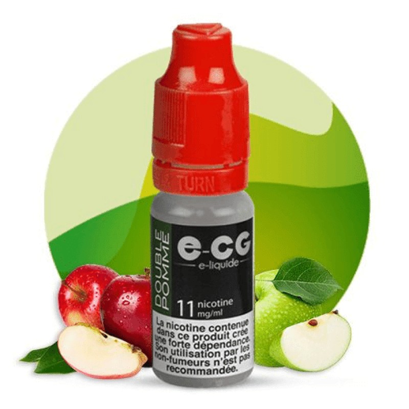 E-liquide Double Pomme - ECG