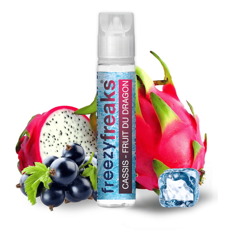 E-liquide Cassis Fruit du Dragon 50ml ZHC - Freezy...