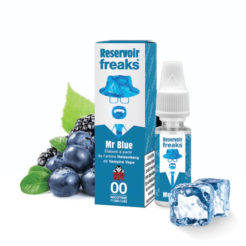 E-liquide Mr Blue - Réservoir Freaks
