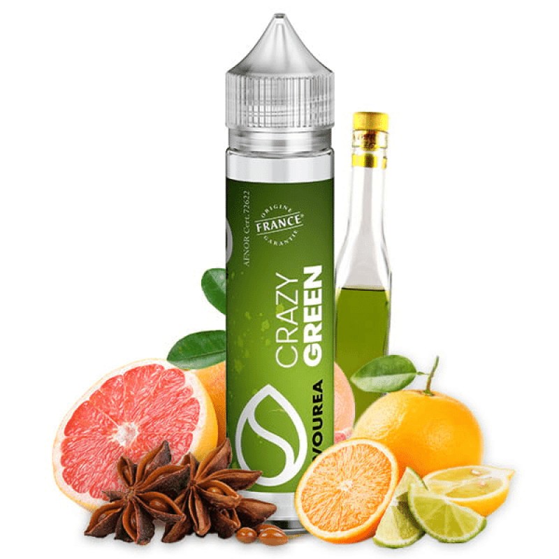 E-liquide Crazy Green 50ml Savourea