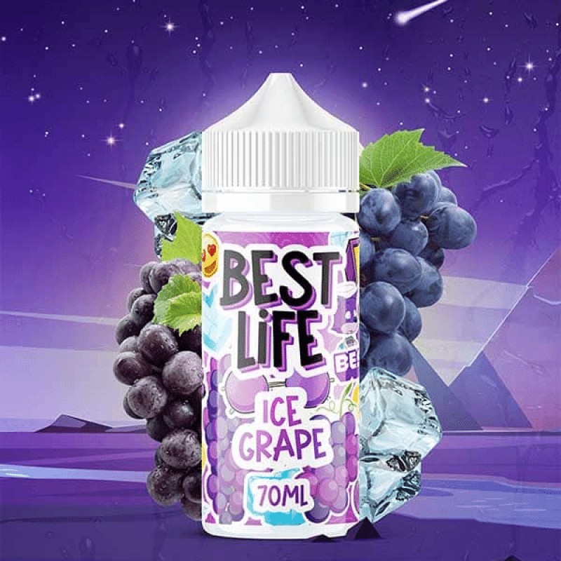 E-liquide Ice Grape 70ml - Best Life
