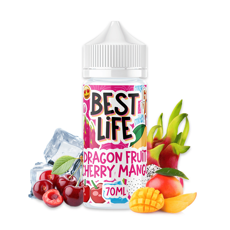 E-liquide Dragon Fruit Cherry Mango 70ml - Best Li...