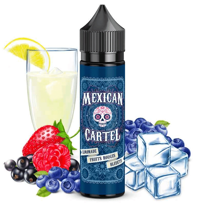 E-liquide Limonade Fruits rouges Bleuets 50ml - Me...