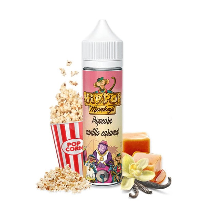 E-liquide Hip Pop Monkeys 50ml - Alfaliquid