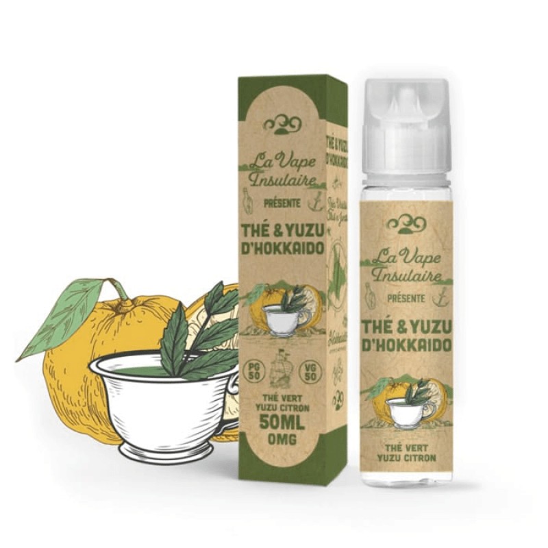 E-liquide Thé Yuzu d'Hokkaido 50ml - La Vape Insulaire