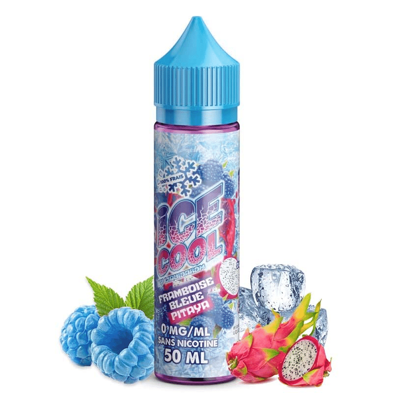 E-liquide Framboise bleue Pitaya 50 ml - Ice Cool (Liquidarom)