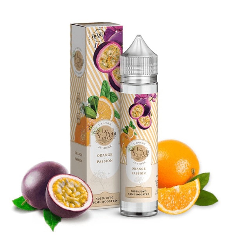 E-liquide Orange Passion 50ml - Le Petit Verger