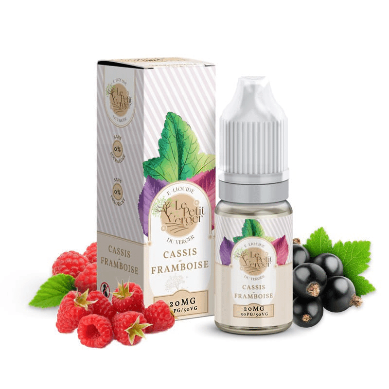 E-liquide Cassis Framboise (Sels de nicotine) - Le...