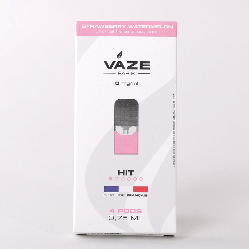 E-liquide Cartouches Strawberry Watermelon (lot de 4 / compatible Juul) - Vaze