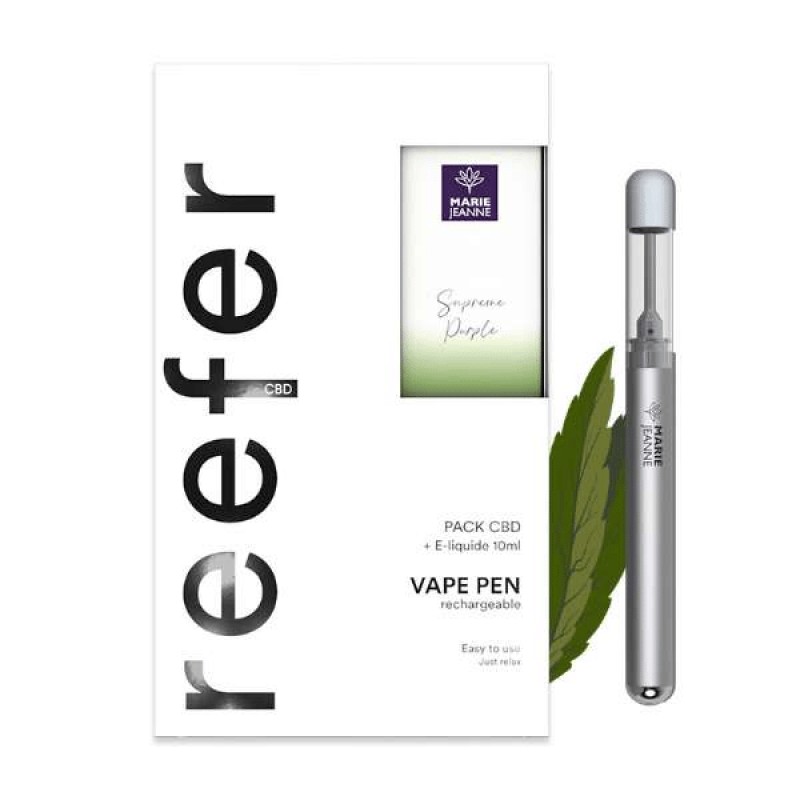 Pack Vape Pen Reefer Supreme Purple - Marie Jeanne