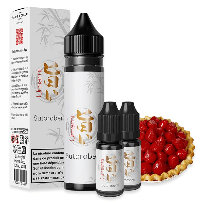 E-liquide Sutoroberii 60ml Umami