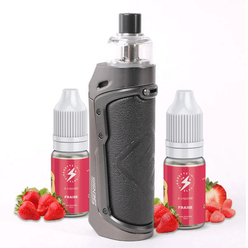 Pack Pod Sensis Innokin + 2 E liquides Fraise