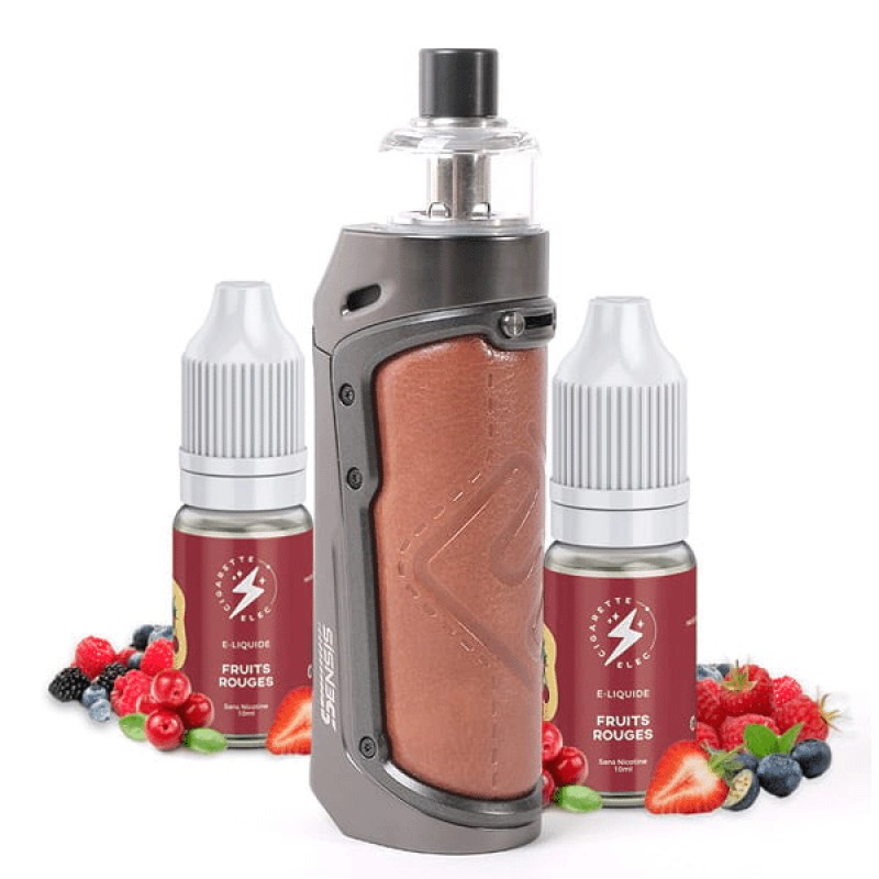 Pack Pod Sensis Innokin + 2 E liquides Fruits Rouges