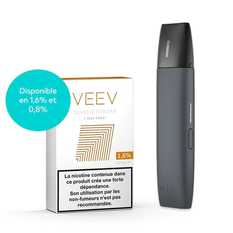Cigarette électronique VEEV + 2 recharges (Kit découverte)