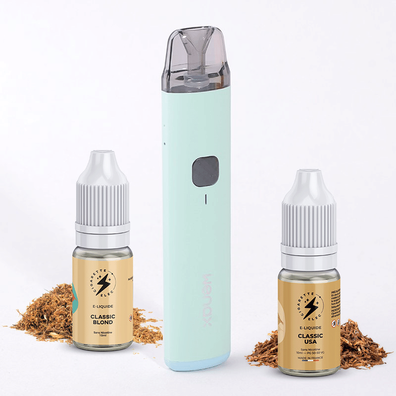 Pack Wenax H1 + 2 E Liquides Classic - Geek Vape